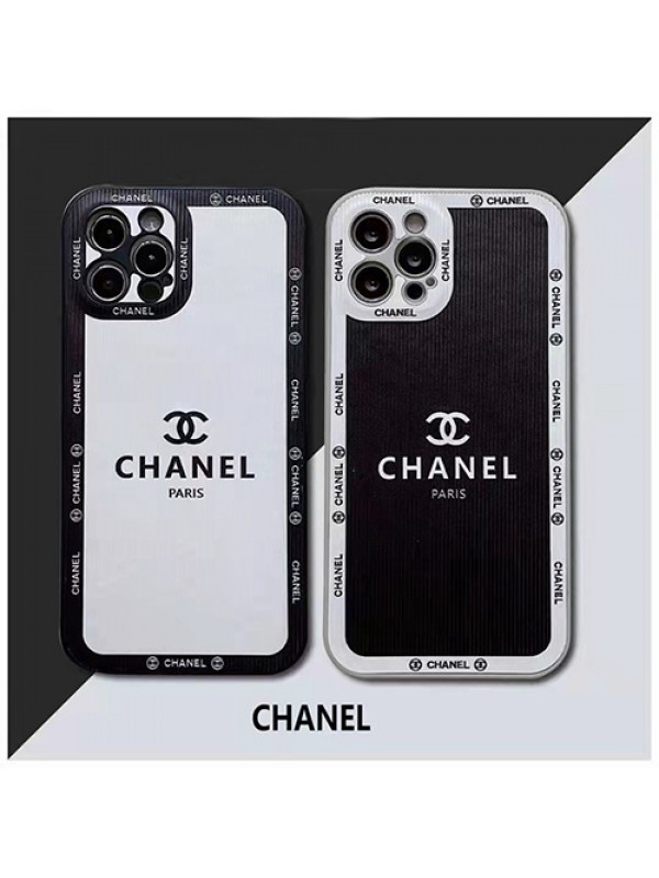 シンプル風 黒白 Chanel シャネル アイフォン13Pro maxアイホン13Proアイフォーン13スマホケース iPhone13 iphone13Pro IPHONE13Pro max携帯カバー シンプル ジャケット型