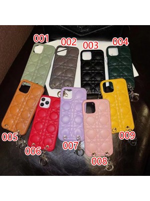 9色 ディオール ブランド iphone13/13miniアイフォン13pro/13promaxレザーケース 高級 人気 Dior iPhone12/12mini/12pro12pro maxケース 革製 鮮やか