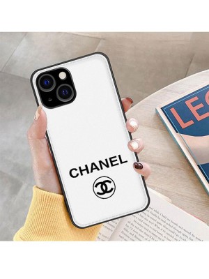 CHANEL シャネル iphone13 mini/13/13pro maxペアケース ブランド 黒白 極簡なスタイル Galaxy S22/S22plus/S22ultraケースカバー 男女兼用 流行り 人気 メンズレディース