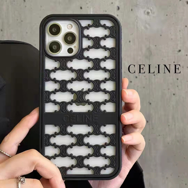 柔らかい Celine iphone13pro Max携帯カバー